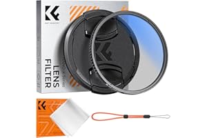 K&F CONCEPT Filter 67mm Polfilter CPL mit Multi-Beschichtung für Foto-Kameraobjektive, Objektivdeckel-Halteband,Universal-Objektivdeckel (Nano-Klear)