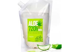 TRADICITY ORGANIC FARM Gel Aloe Vera, Gel Universel,Soin Bébé, Visage, Corps, Crème hydratante visage, Gel Cheveux, Plaquage, Baume Après Rasage, Crème Coup de Soleil, Acné, Après Gommage, Sport 500 ml