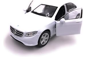 H-Customs Welly Escala de Producto de Mercedes Benz E Class Model Car License 1:34 Color Aleatorio