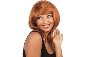 BRISTOL NOVELTY Women's Layered Ginger Wig (Pack of 1) - Realistic Design, Perfect Accessory for Festivals, Music, World Book Day, Cosplay, Everyday Use, & More Halloween Halloween
