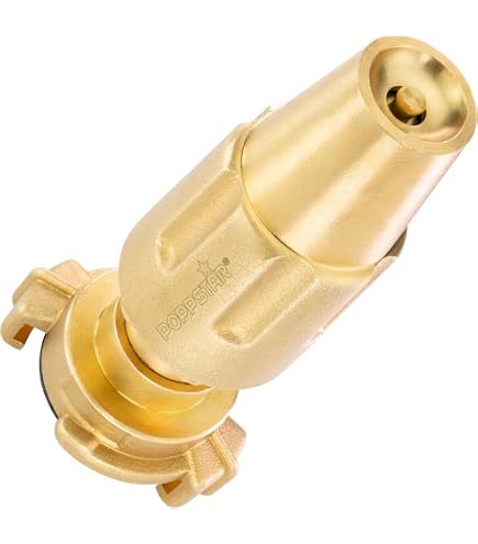 VARIOSAN Raccordo Rapido Per Tubo Da 1/2" – Attacco Girevole In Ottone GEKA, Per Innesto Facile E Sicuro Del Tuo Tubo Da Giardino