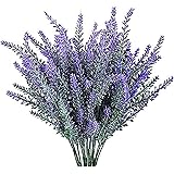 YGSAT 4 PCS Künstliche Blumen | Künstlicher Lavendel 5 Köpfe | Simulation Blume | Bouquet | Fake Blumen | Bouquet für Home Ga