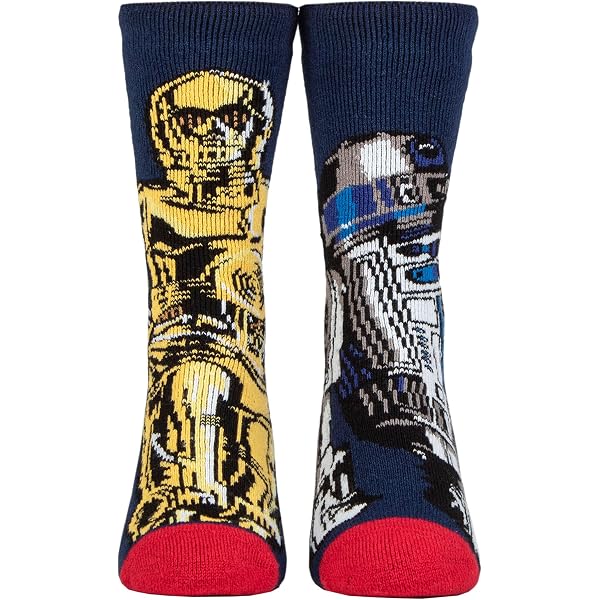 HEAT HOLDERS Captain America Slippersocken Für Kinder – Kuschelig Warm, Rutschhemmend, Mit Schild-Motiv