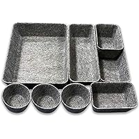 8 Stück Schubladen Organizer,Ordnungssystem Aus Filz,Schreibtisch Schubladen Organizer,Bade Make-up Organizer,Waschbare…
