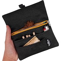 Porta Tabacco Donna Portasigarette Two Days Jeans Blu - Per Tabacco Trinciato, Capacità 15g Porta Tabacco Cartine E Filtri - 7