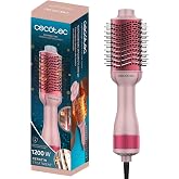 Cecotec CeramicCare Unique Cotton Candy Volumizing Air Brush, 1200W, Ceramic Coating with Keratin and Argan Oil, 3 Modes, Col