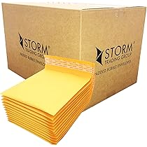 Padded Envelopes 500 Bubble Lined White A6 Floppy Disks 115X195mm