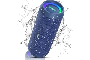 RIENOK Bluetooth Speaker Portable Wireless Bluetooth Speaker with 30W Enhanced Bass IPX7 Waterproof Bluetooth 5.3 Outdoor Speaker for Travel Sport