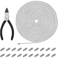 Edelstahlkette 1,5mm 15 Meter - Meterware Für Aufhängen & Basteln
