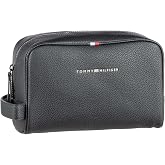 Tommy Hilfiger Erkek ESSENTIAL PU WASHBAG &Ccedil;anta Black Tek Beden