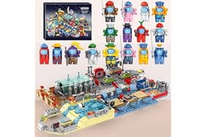 Dlishka Among Figuren Building Blocks,Tra I Blocchi Di Costruzione,Lo Spazio Alien Figures Peluche Set Modello Mattoni Classico Giocattolo Regalo Mini Statue. (82300)