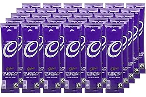Cadbury Instant Hot Chocolate Fairtrade (28g), idéal pour un usage domestique, bureau, travail, cuisines partagées et étudiants, pack de 30