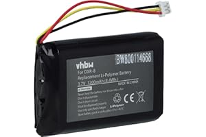 vhbw 1x batteria compatibile con Infant Optics DXR-8 Video Babymonitor babyphone (1200mAh, 3,7V, Li-Poly)