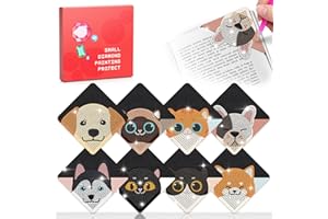 CharySim 8 Pcs Diamond Art Bookmarks Kits Arts and Crafts for Kids 6 7 8 9 10 Year Old Birthday Gifts Diamond Art Adults Kit Crafts Creative Activities for 11 12 13 14 15 Year Old Girls Presents Women