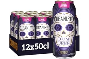 Cubanisto Bière aromatisée au rhum Pack 12 Canettes 50cl