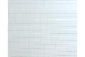 Melody Jane Maison de Poupées Miniature 1:12 Échelle Cuisine Salle de Bain Revêtement de Sol Blanc Feuille de Carrelage