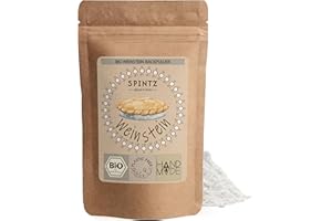 ‎SPINTZ SPINTZ Bio Weinstein Backpulver 250g | Natürliches Bio Backpulver mit Weisteinsäure | Baking Powder | Cream of Tartar Pulver im plastikfreien wiederverschließbaren Doypack
