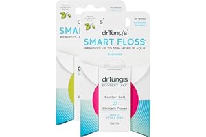 DRTUNG'S Dr. Tung's Smart Floss, 30 yds, Natural Cardamom Flavor 1 ea Colors May Vary (Pack of 2)