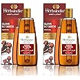 Herbsindia Clove & 7 Herbal Seeds Hair Oil With Nourish Tube | For Thicker & Shinier Hair| Silicone & Paraben Free | All Hair Types | 280ml (Pack of 2)
