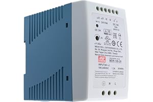 MEANWELL 24 VDC | 4A | 96Watt | Mean Well MDR-100-24 Hutschienen-Netzteil DIN-Rail