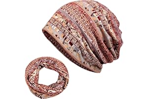 TERYNANLE Slouch Beanie Hat for Men and Women, Soft Running Beanie Hat, Cotton, Thin Sleep Cap, Turban, Chemo Headwear for Hair Loss, Lightweight, Breathable Chemo Hat, Jersey Long Beanie Cap