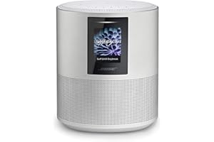Bose Home Speaker 500, Przenośny Głośnik Kompatybilny z Alexą i Google Assistant , Srebrny