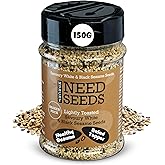 Munchy Seeds Lightly Toasted Savoury White & Black Sesame Seeds 150g