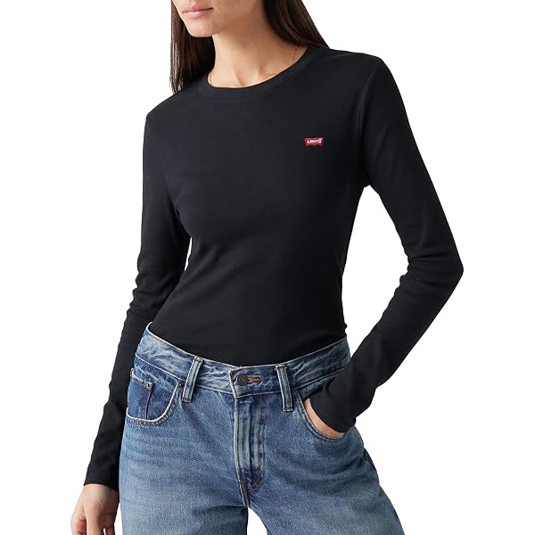 Rib T-Shirt Lace LS - rose dawn