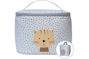 TUX Sac de transport pour Tonie Box, tout en un seul sac, jusqu'à 15 tonies Sac de transport pour Toniebox Sac de voyage Sac de transport pour Toniebox, chat, Sac Tonie