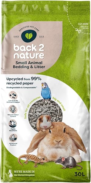 Back-2-Nature Small Animal Bedding and Litter, 30 L (Packaging may vary) - 1
