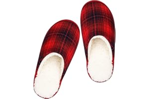 riemot Hausschuhe Herren Bequem Plüsch Pantoffeln Warme Leichte Weiche Slipper für Herbst Winter Barfuß Indoor Outdoor Gr.38-47