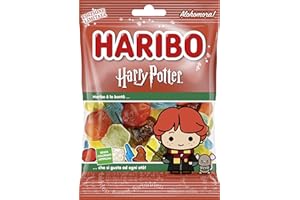 Haribo Harry Potter - Ron Weasley, Caramelle Gommose Edizione Limitata, Gusto Frutta, Ideale Come Regalo - 160gr