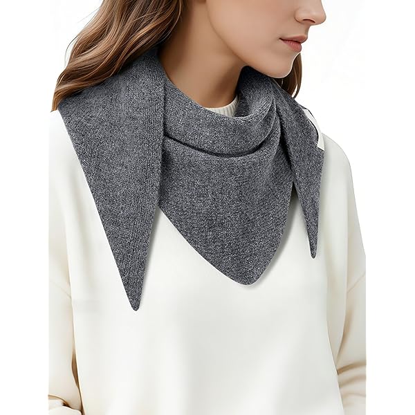Vrouwensjaal met effen kleur, dames driehoeksjaal, generieke damesponcho, gebreide pashmina sjaal, kasjmier sjaal voor dames, warm voor de winter, cardiganjas, modieuze sjaal voor dagelijks gebruik en