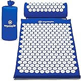 Ergotopia Tappetino agopressione con Cuscino Set per un Rilassante - Tappetino Massagiante per Rilassarsi e Migliorare la cir