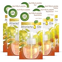 Air Wick Duftölflakon Nachfüller Anti-Tabak – Fruchtiger Raumduft mit ätherischen Ölen und gegen Tabak Gerüche – 6 x…