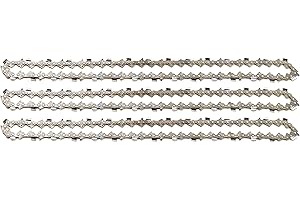 3 tallox Sägeketten 3/8" 1,6 mm 60 TG 40 cm Schwert Halbmeißel kompatibel mit Stihl Motorsägen