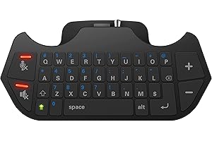 GIOTECK Piranha PS4 Chat Pad W/Audio clavier Bluetooth