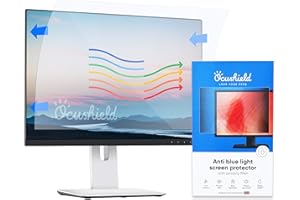 Ocushield 24” (16:9) Premium Anti Blue Light Screen Protector Privacy Filter for Laptops and Computer Monitors - Anti-Glare - Easy Install - Anti-Fingerprint - Reduce Eye Fatigue (532 x 299 mm)