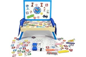 Paw Patrol Creation Station Table - Magnetic Creation Station, Counting, Colouring, Spelling, Time-Telling, Drawing, Colourful - Hours of Craft Fun for 3 Years and Up