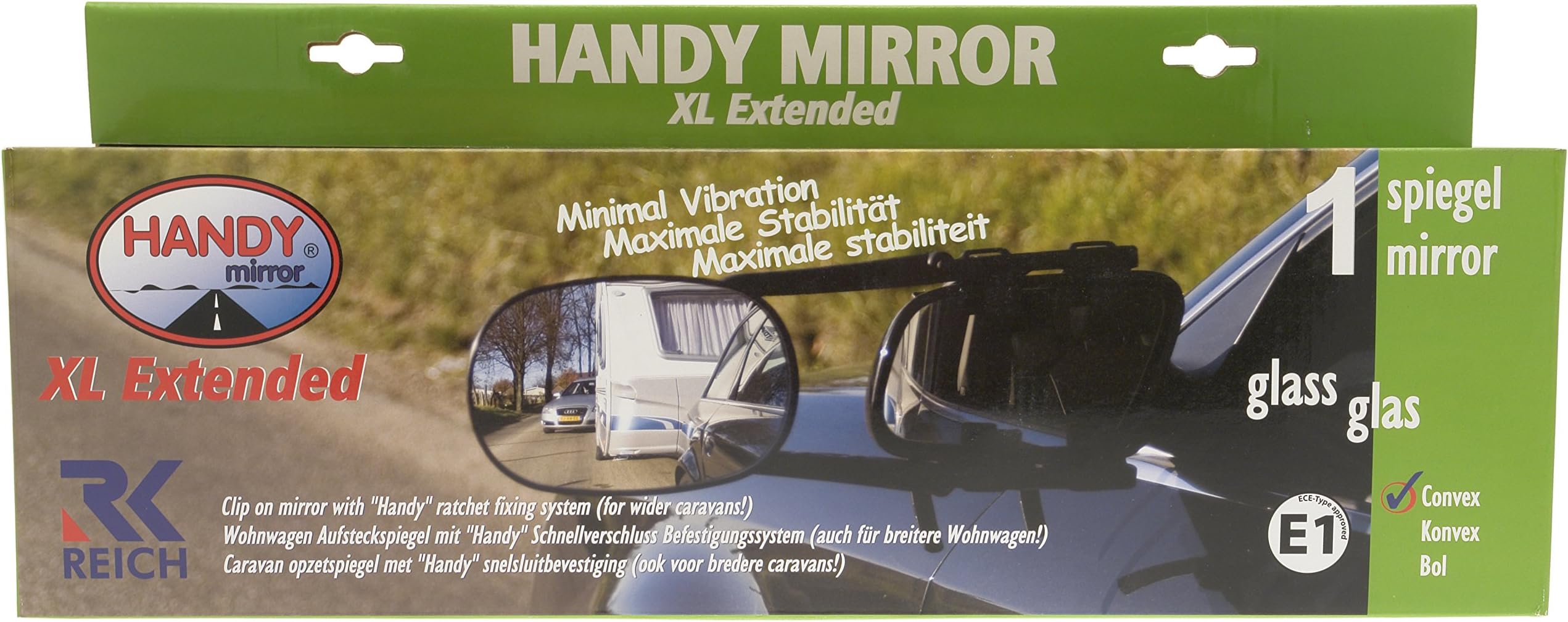 Reich 528-286692 Extended Handy Mirror, XL