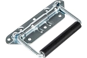 Adam Hall Hardware 34482 - Poignée de Surface à Ressort zinc