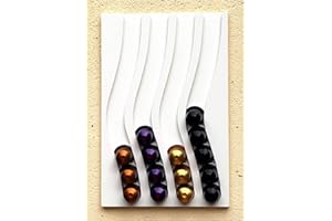 Cafedeco distributeur porte capsules compatible nespresso 4B capacité 40 capsules, dosettes 33x21x1cm