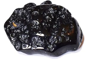 REIJU Crystal of Strong Protection - Natural Tektite Tumble Stone Reiki Healing Energy