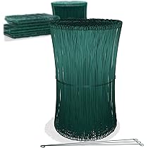 DAJAVE Rödeldraht Grün - 1000 Stück, 1,4x140mm, Rostfrei