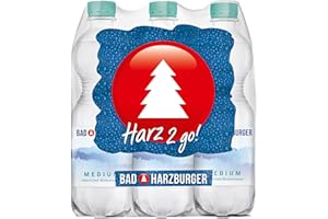 Bad Harzburger Medium Mineralwasser (6 x 0,5L)