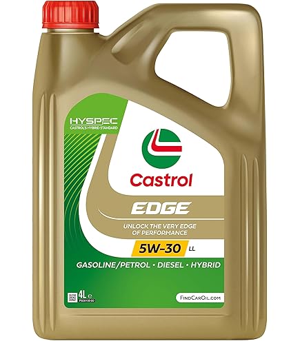 Castrol 57420 Edge Titanium Fst Motor Oil 5W-30 LL 4L : Amazon.se