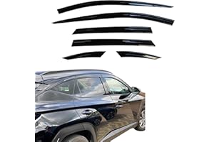 AUTO CLOVER Juego de deflectores de viento para Hyundai Tucson 2021+ (6 piezas)