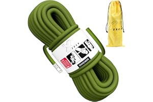 X XBEN Corda per arrampicata all'aperto, 10 m, 20 m, 30 m, 50 m, 70 m, corda da paracadute, per salvataggio antincendio