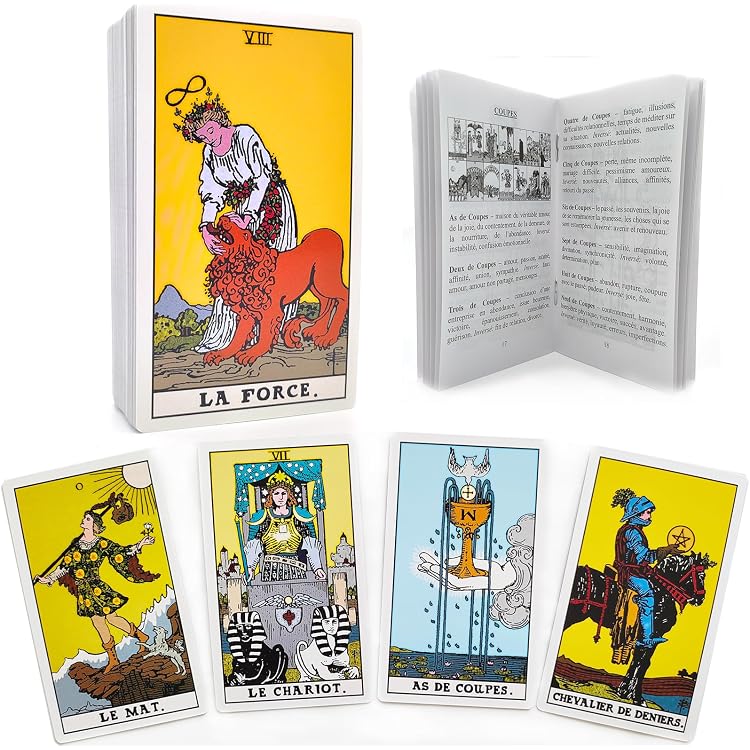 Le Jeu des 7 cartes mystérieuses, ancien jeu de devinettes du XIXème