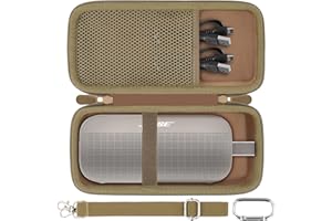 co2CREA Duro Viajar Caja Estuche Funda para Altavoz Bluetooth Bose SoundLink Flex (2nd Gen) / Flex portátil（Funda Solo,Case Only）